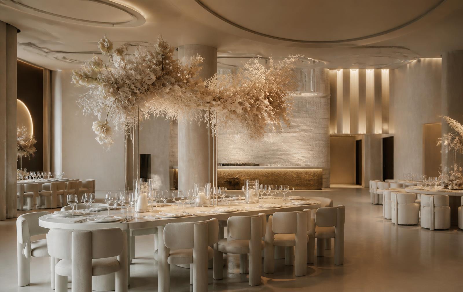 Modern Luxury telpas noformējums