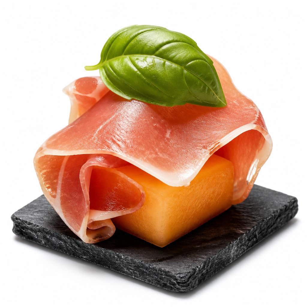 Prosciutto ar meloni