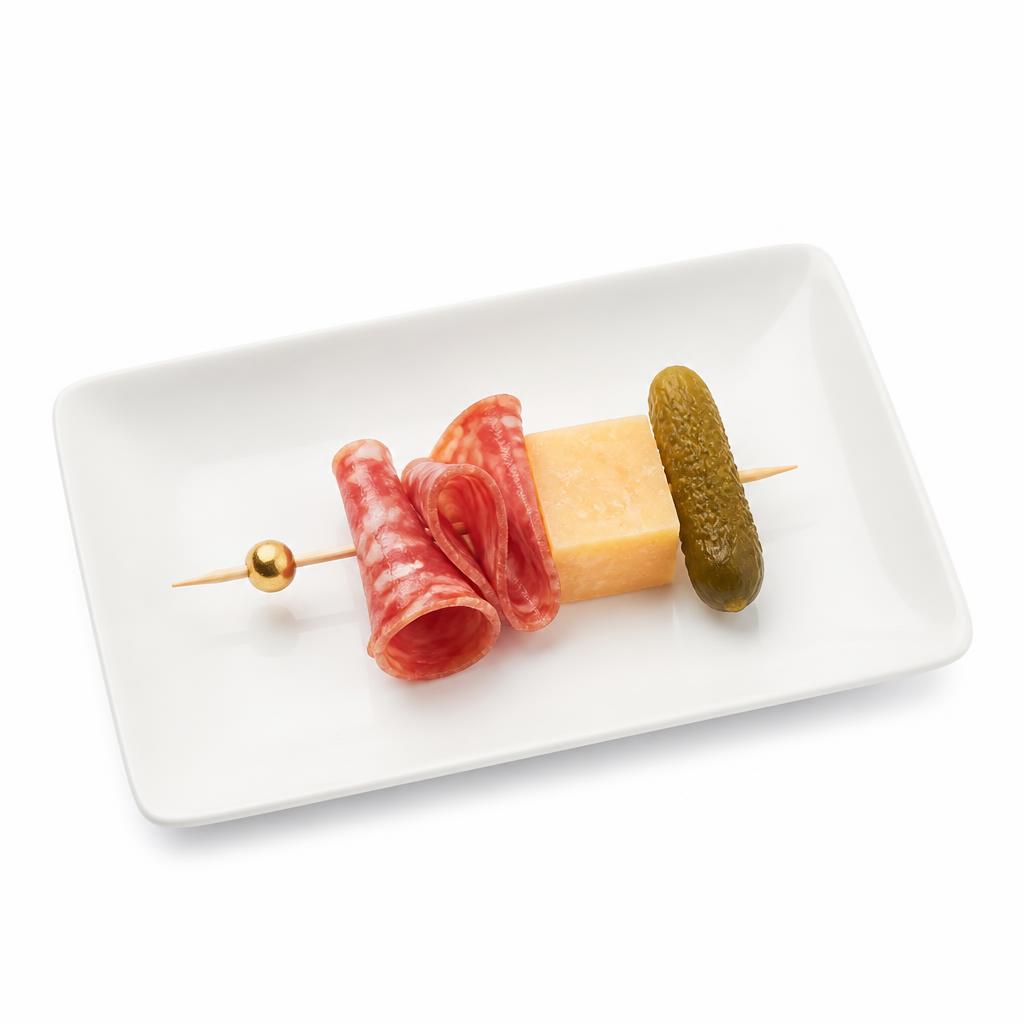 Salami, čedars & gurķītis iesmiņš